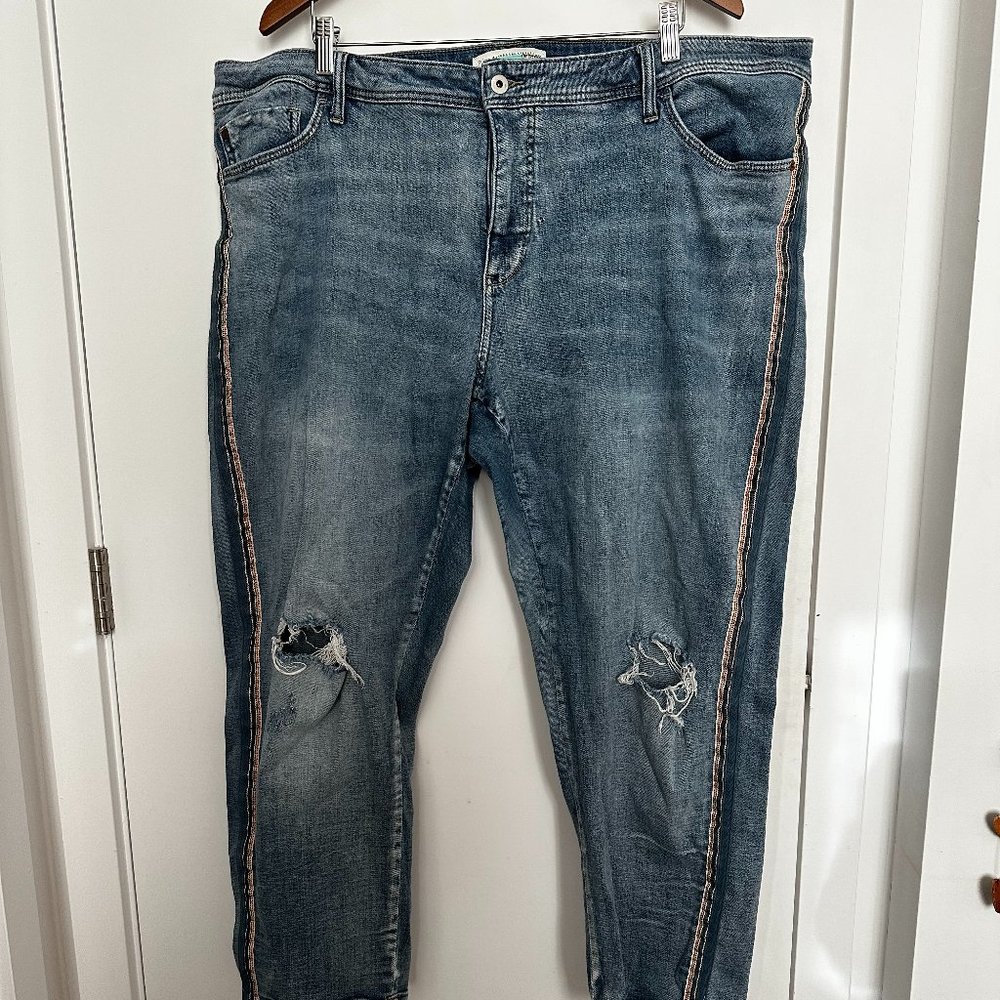 Pilcro Anthro Straight Leg Jeans